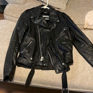 Leather jacket, worn a few times, no flaws.